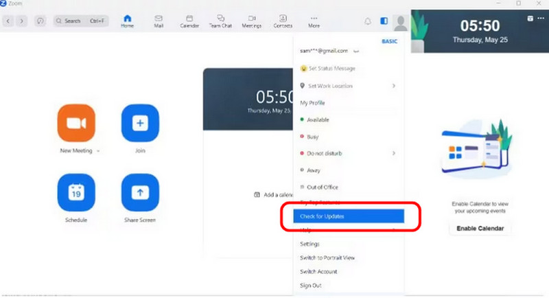 ソフトウェアを更新