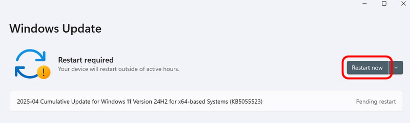 Windowsを更新する