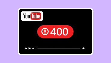 YouTube サーバーエラー400