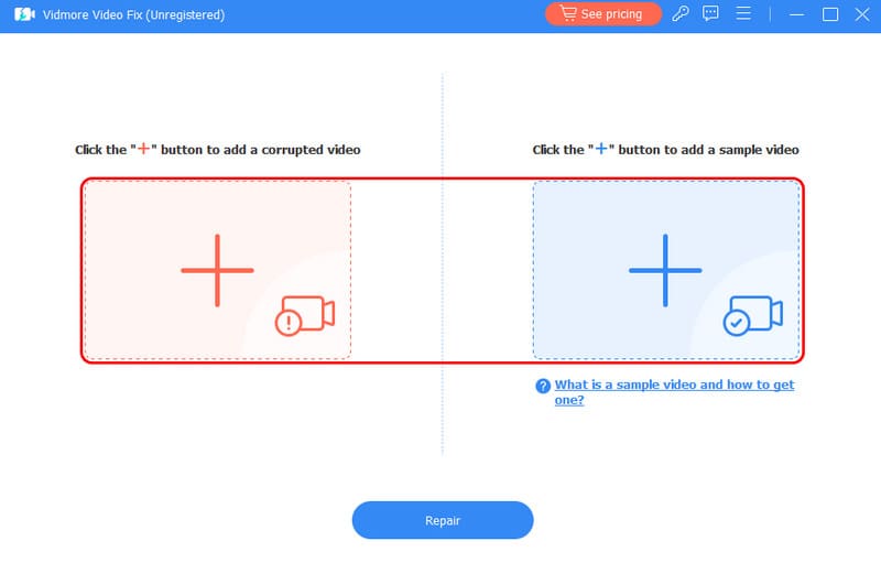 動画を追加する Vidmore