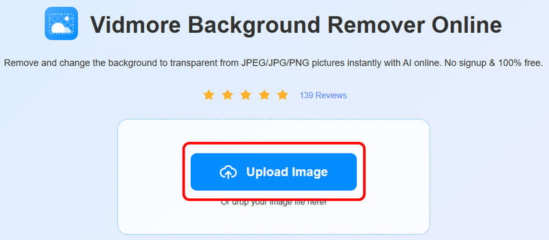 画像をアップロード 画像を追加 Vidmore
