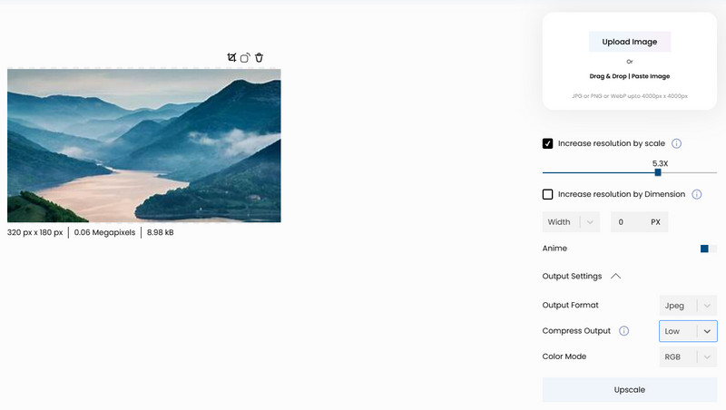 Upscalepics AI画像アップスケーラー