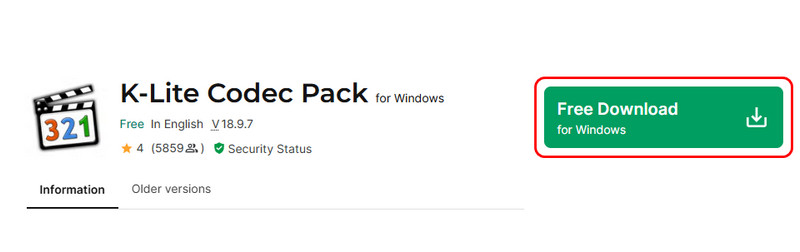 互換性のあるコーデックを使用