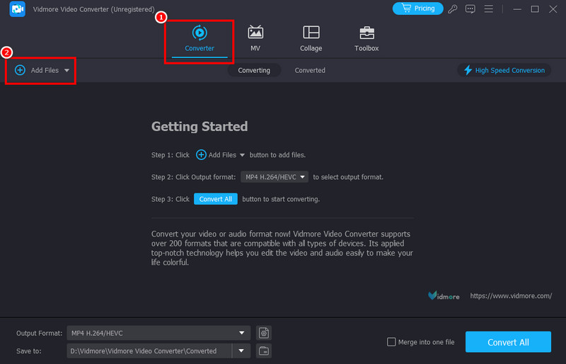 GoPro動画をVidmoreで追加して変換