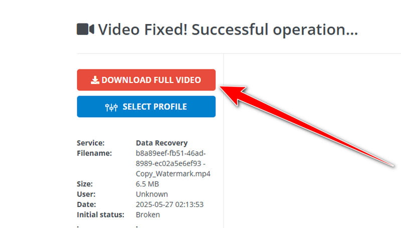 完全版動画をダウンロード Fixvideo