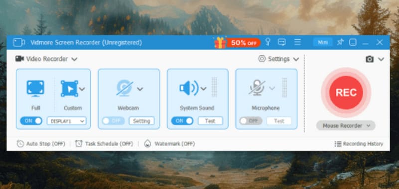 Vidmore スクリーンレコーダー
