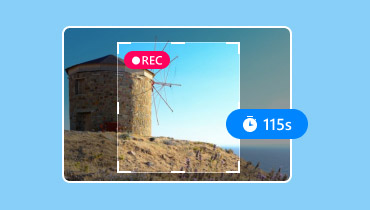 タイマー付き画面録画ツール