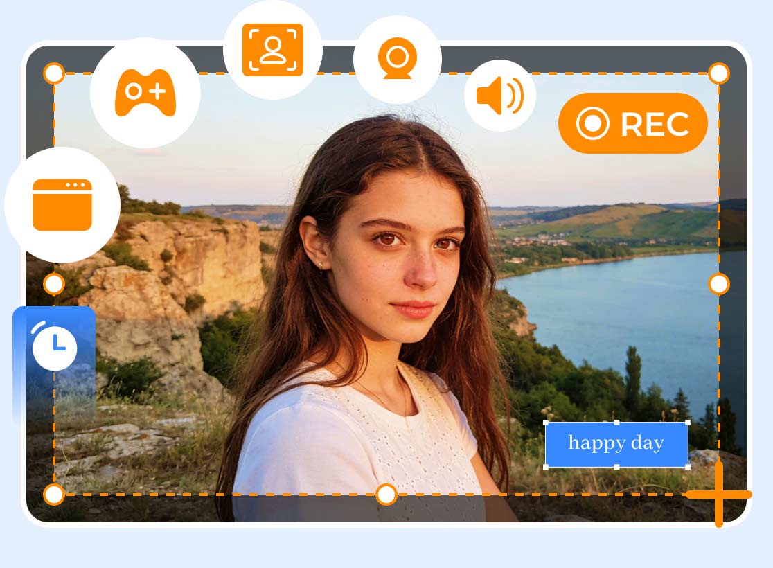 画面録画バナー