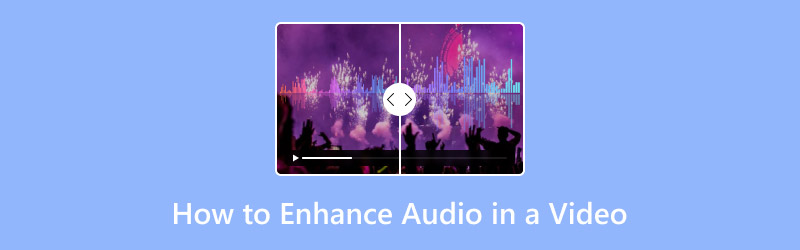 動画内の音声を強化する方法