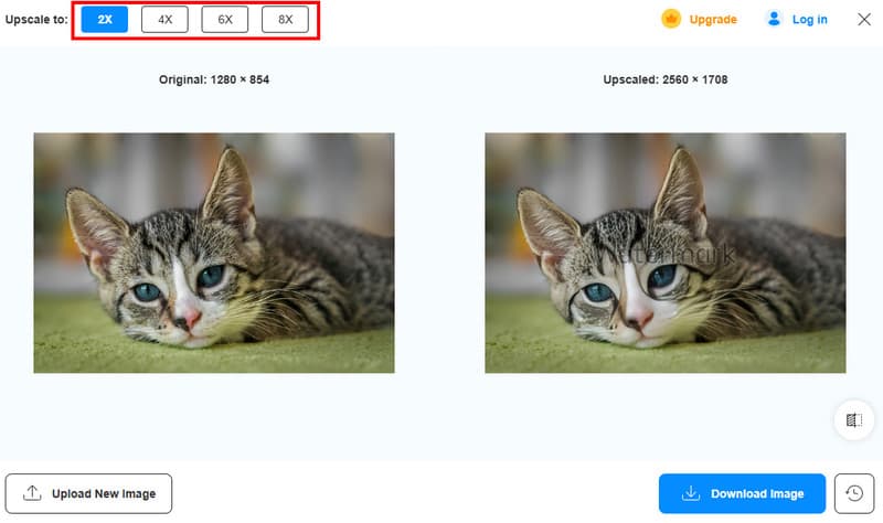 Upscale To Option Vidmore