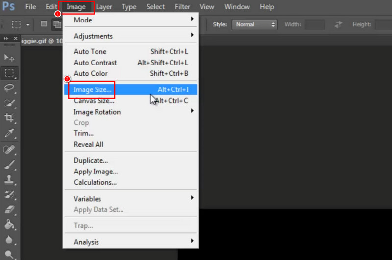 イメージ 画像解像度 Photoshop