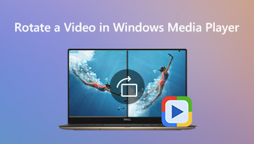 Windows Media Playerでビデオを回転させる