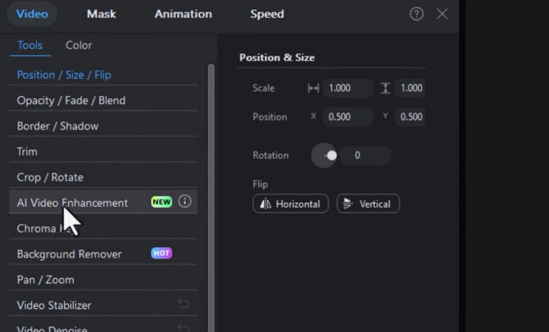 PowerDirector Video Enhancer