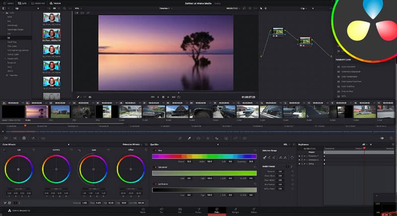 Davinci 動画カラー強化ツール