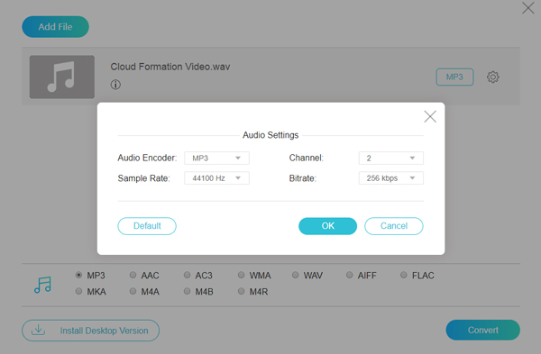 Online Audio Converter