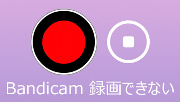 Bandicam 録画できない