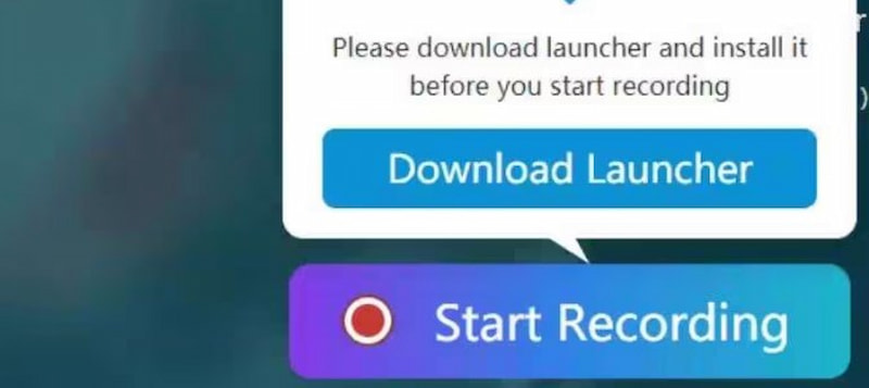 Apowersoft 録画開始 ダウンロードボタン