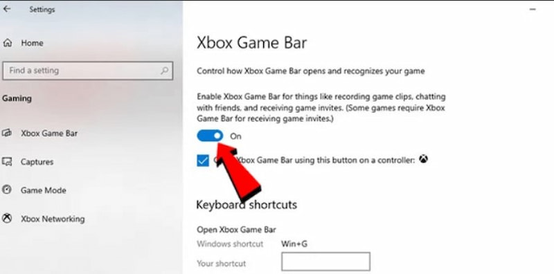 Windows Xbox Game Bar 音声付き録画