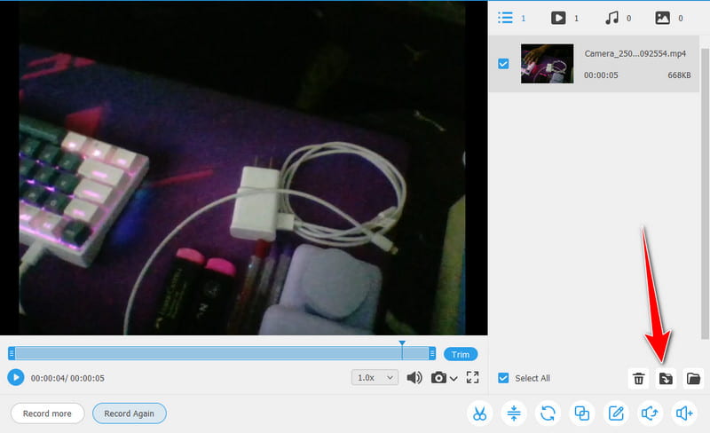 Vidmoreの書き出し機能