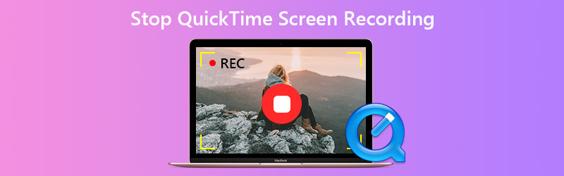 QuickTime画面の記録を停止する