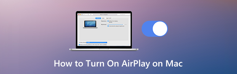 MacでAirPlayをオンにする方法