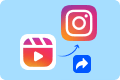 Instagramでリールを共有する方法