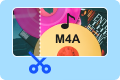 M4Aをトリミング