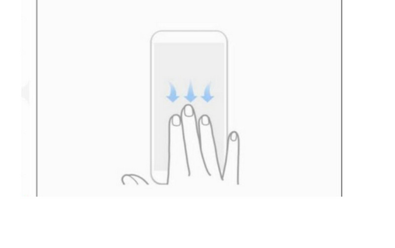 ジェスチャーでAndroidのスクリーンショットを撮る