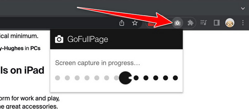 Google Chromeでスクリーンショットを撮る拡張機能