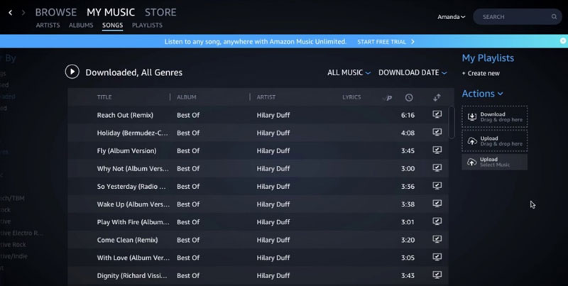 購入したAmazon MusicをPCとMacにダウンロードする