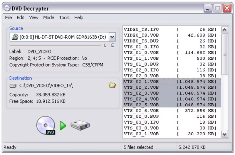 DVD Decrypter