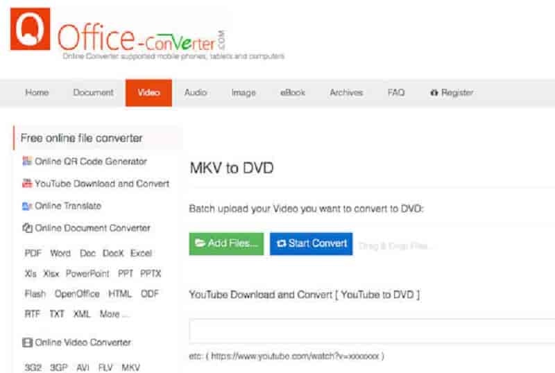 Office Converter　DVD作成
