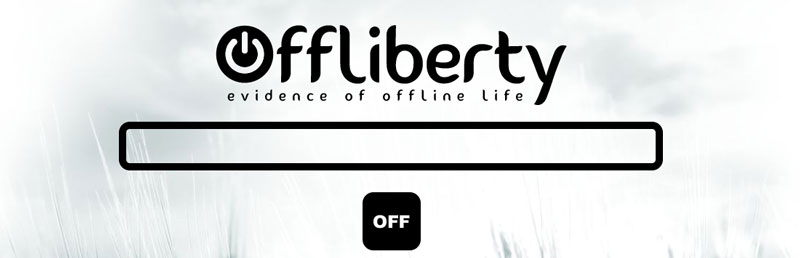 Offliberty（オフリバティ）の画面表示