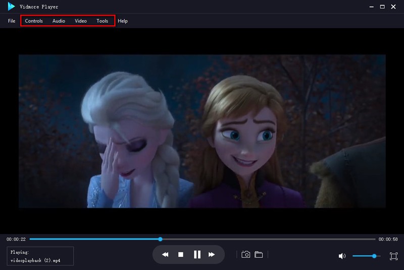メディアファイルを再生する