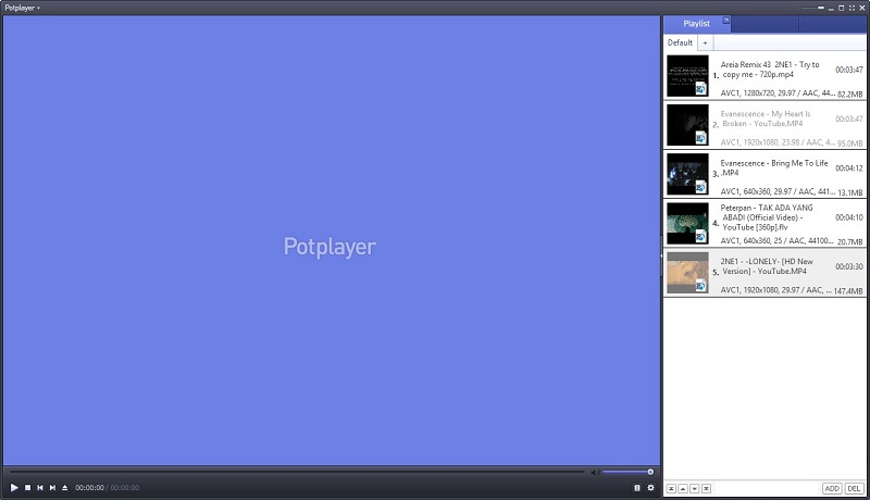 Potplayer Blu-ray