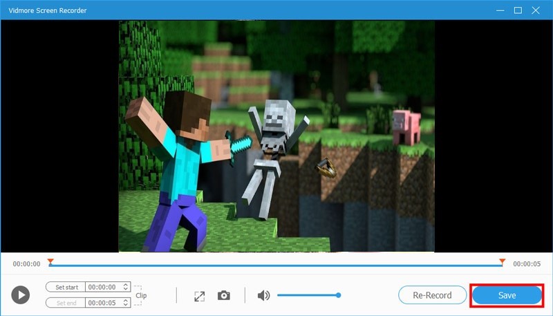 Minecraftビデオを記録する