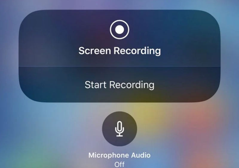 iOS 11の画面記録