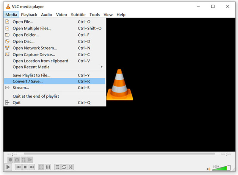 VLC の変換／保存機能