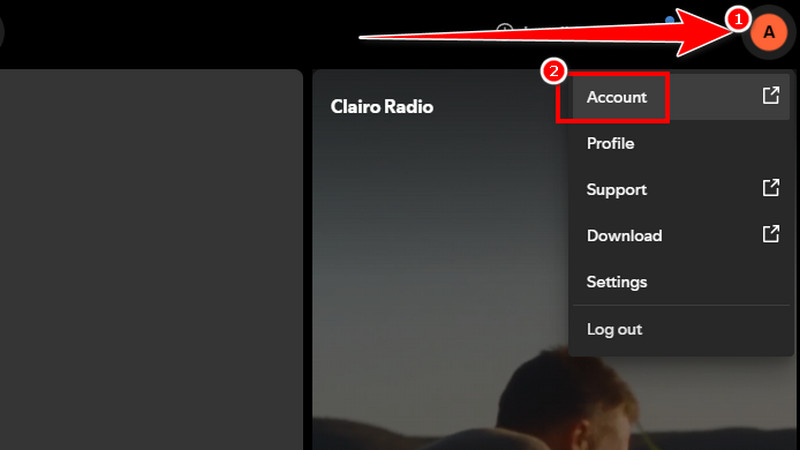 Spotify プロフィールアカウント