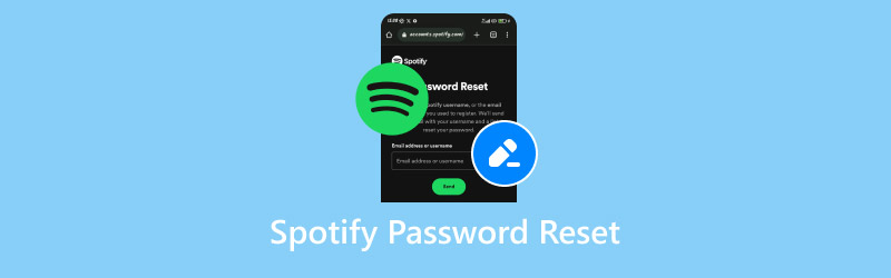 Spotify パスワードのリセット方法