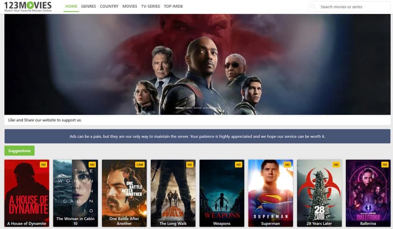 123movies向け Fmovies 代替サイト
