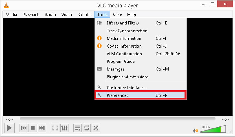 VLC 設定