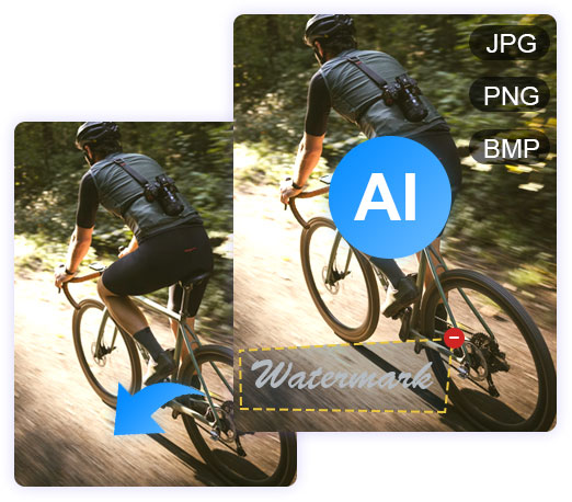 ウォーターマークAI削除