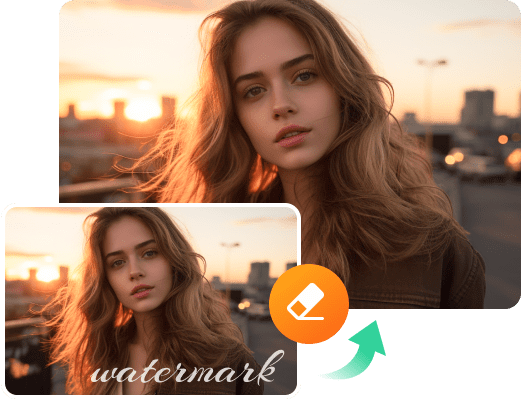 写真からウォーターマークを削除
